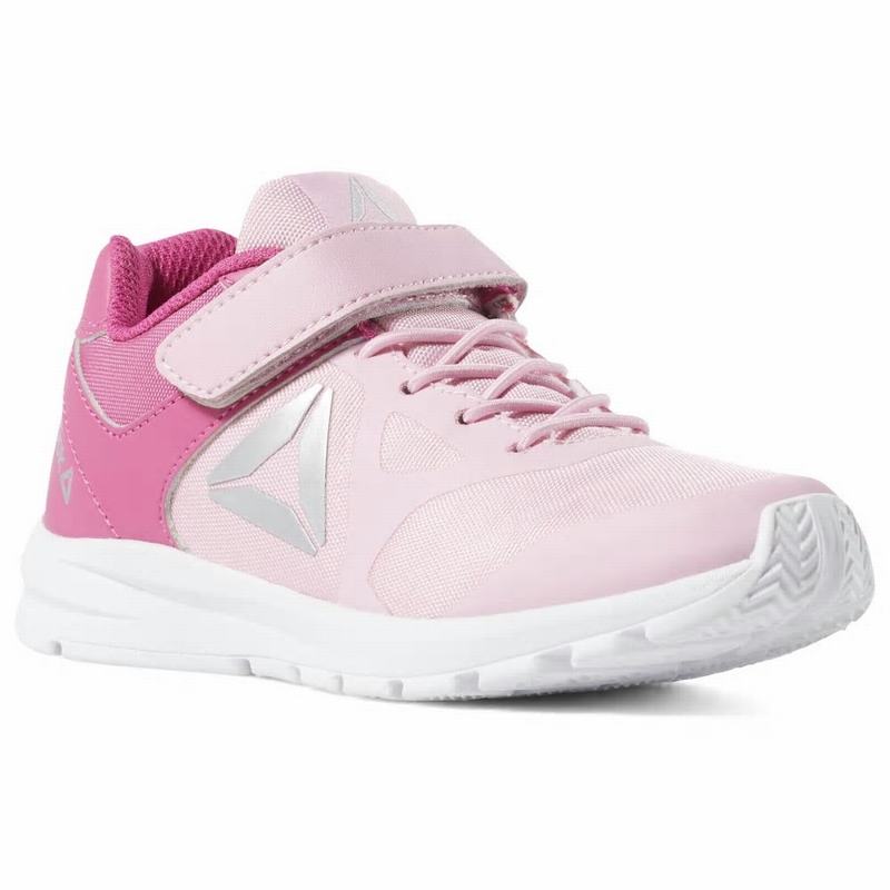 Adidasi Alergare Reebok Rush Runner Baieti Roz Deschis/Argintii Romania ZW6811VH